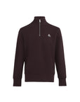 Pique Quarter Zip Sweatshirt