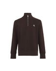 Pique Quarter Zip Sweatshirt