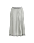 Pleated Midi Skirt