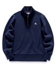 Pique Quarter Zip Sweatshirt