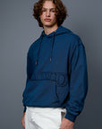 Garment Washed Pullover Hoodie