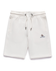 Pique Short Set in White