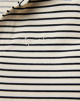 Adeline Button-less Placket Striped Sweater