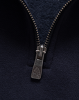 Heritage Quarter Zip In Navy