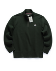 Pique Quarter Zip Sweatshirt