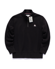 Pique Quarter Zip Sweatshirt