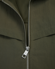 Treverse Nylon Zip Front Shirt