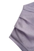 Vicky T-Shirt With Shoulder Pleat Detail