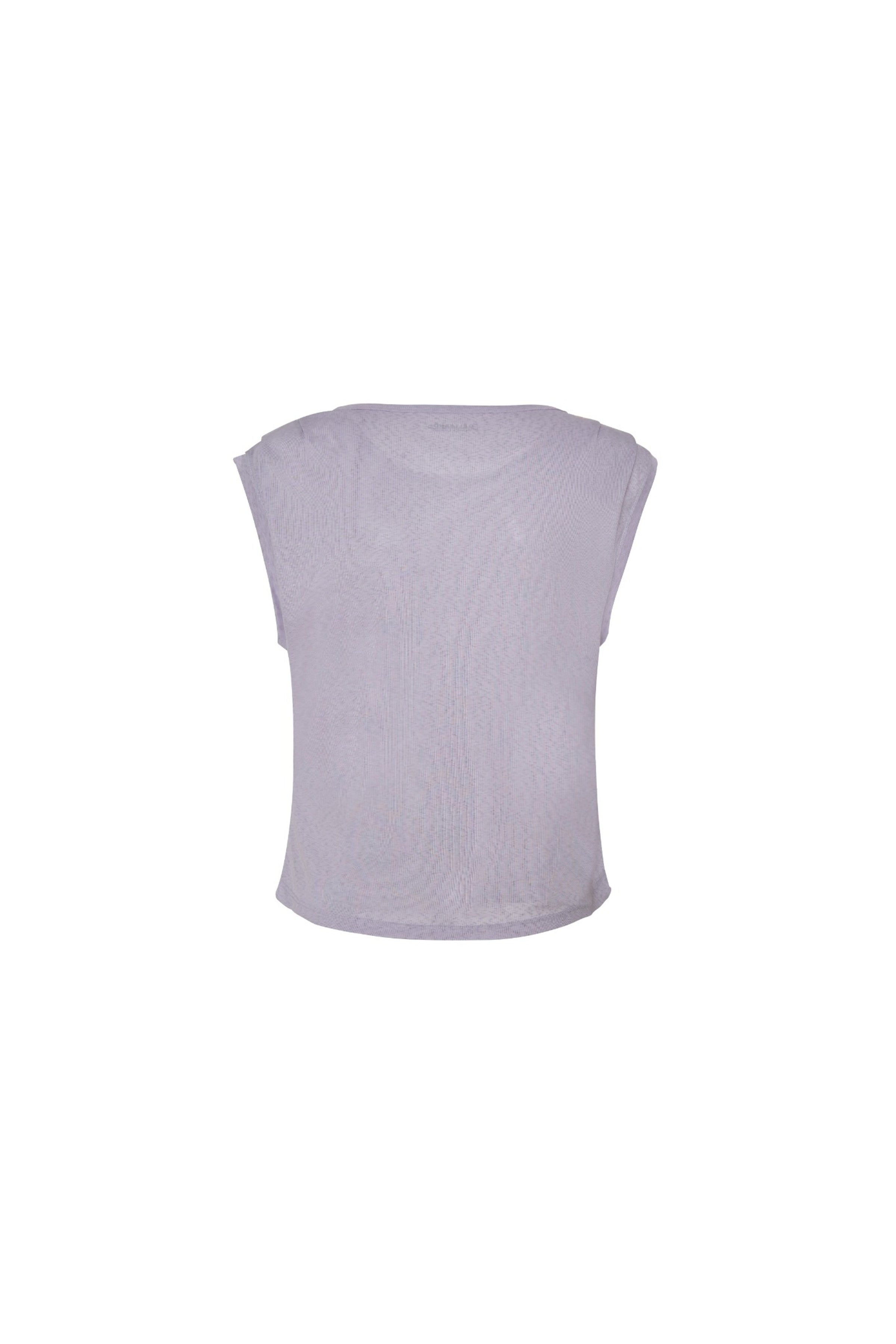 Galtsand Vicky Tank Top With Shoulder Pleat Detail