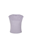 Vicky T-Shirt With Shoulder Pleat Detail