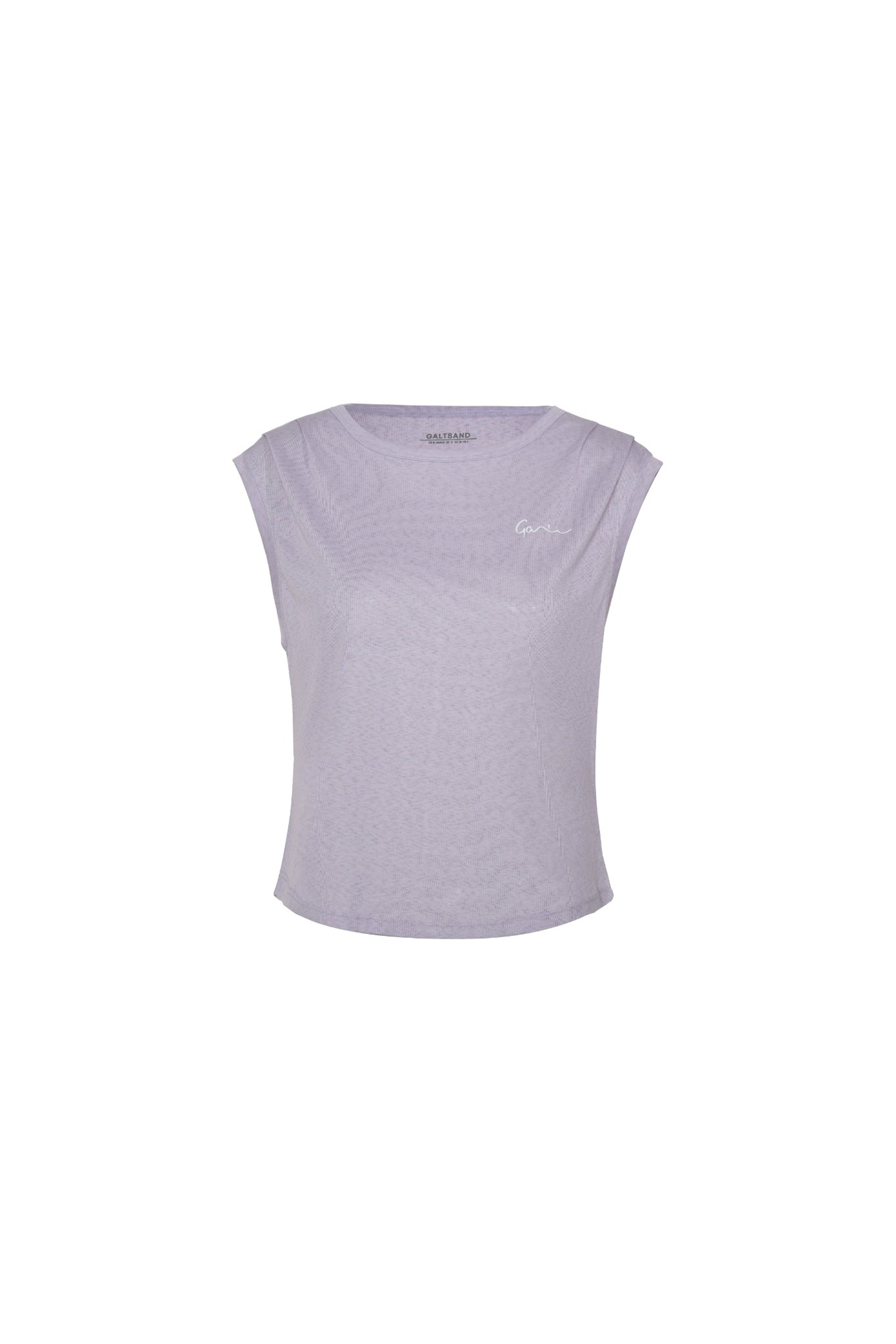 Galtsand Vicky Tank Top With Shoulder Pleat Detail
