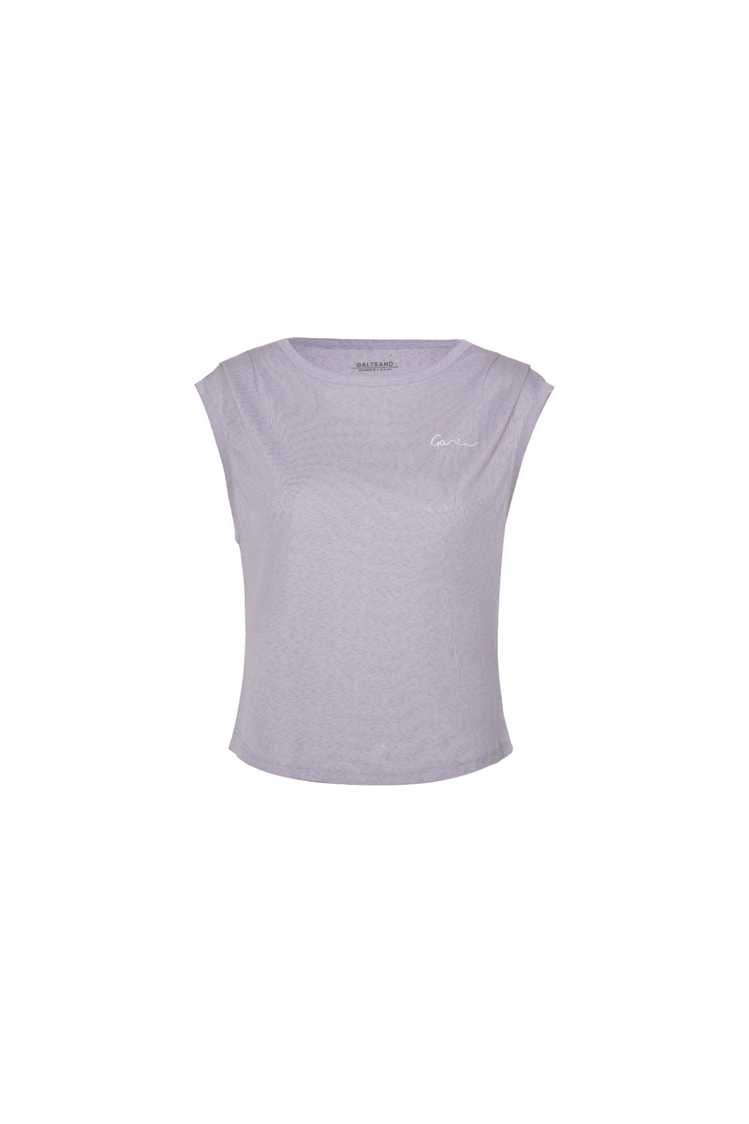 Galtsand Vicky Tank Top With Shoulder Pleat Detail