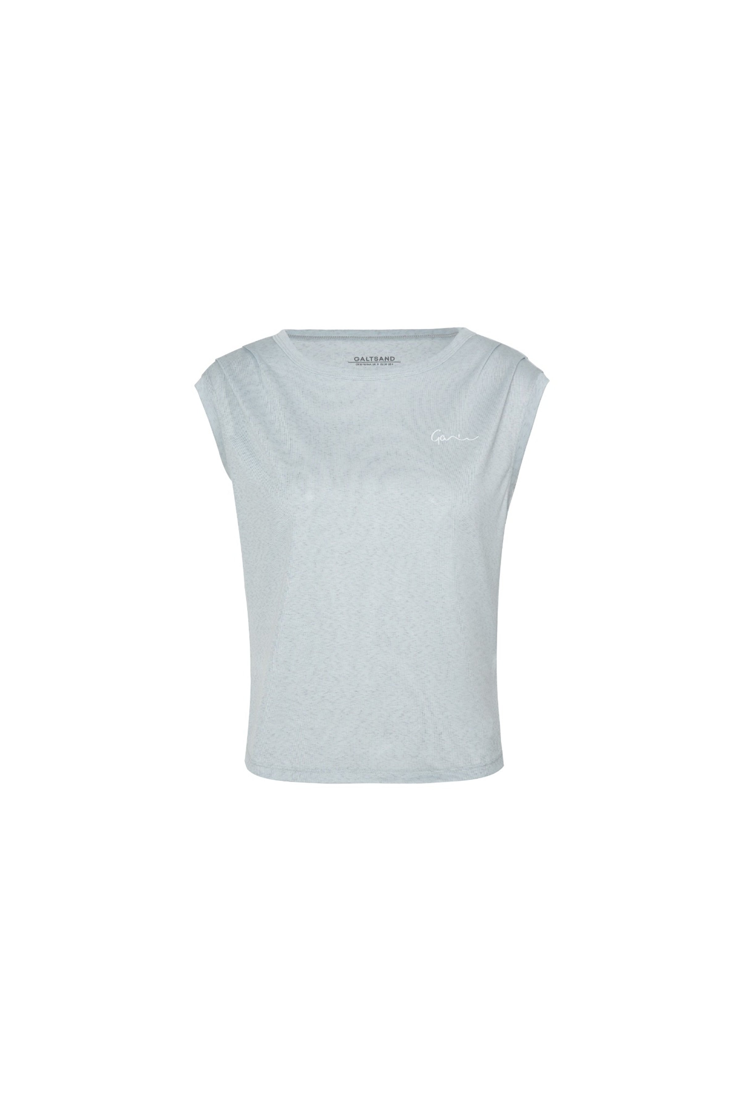 Galtsand Vicky Tank Top With Shoulder Pleat Detail