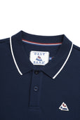 Danny Contrast Tipping Pique Polo
