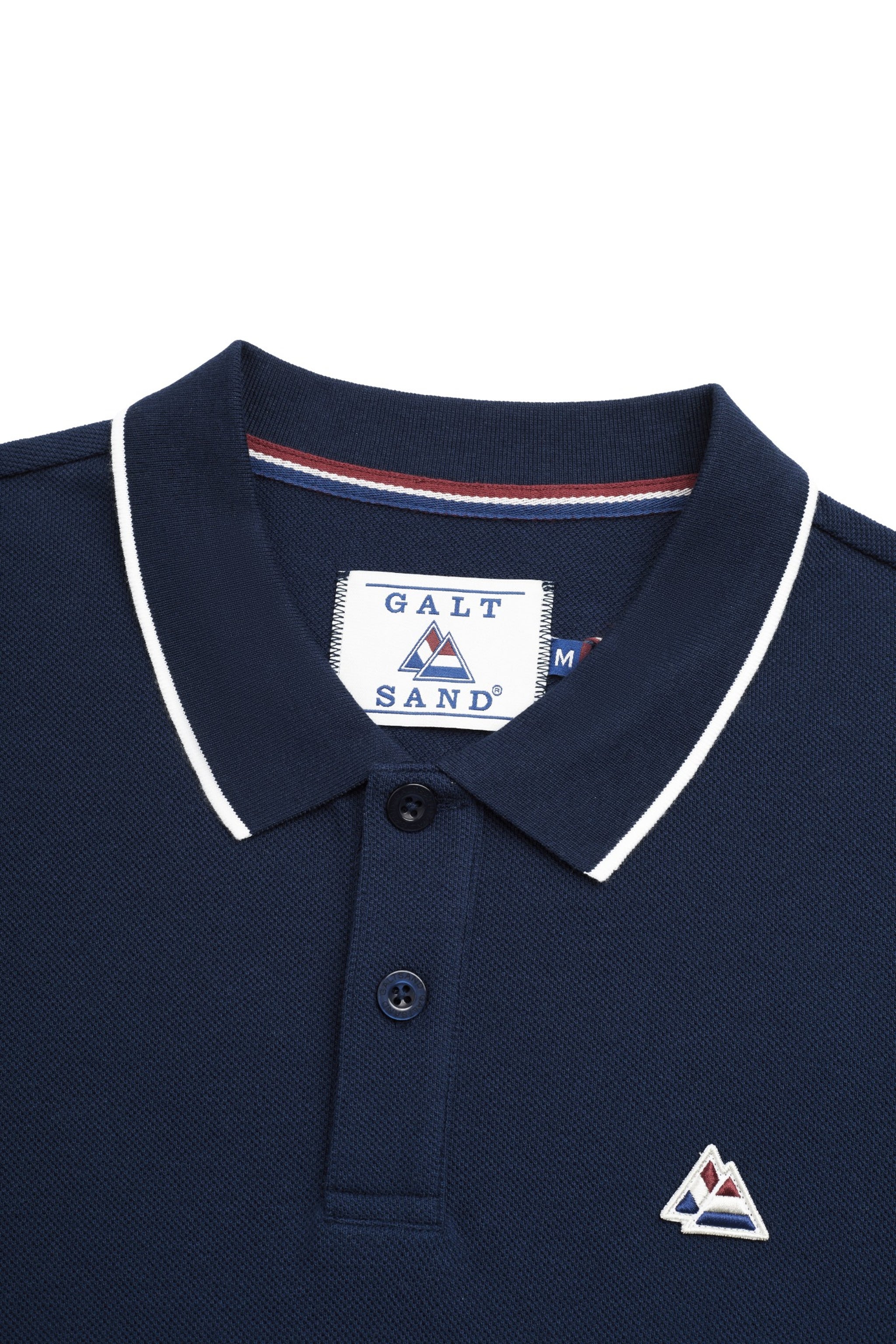 Danny Contrast Tipping Pique Polo