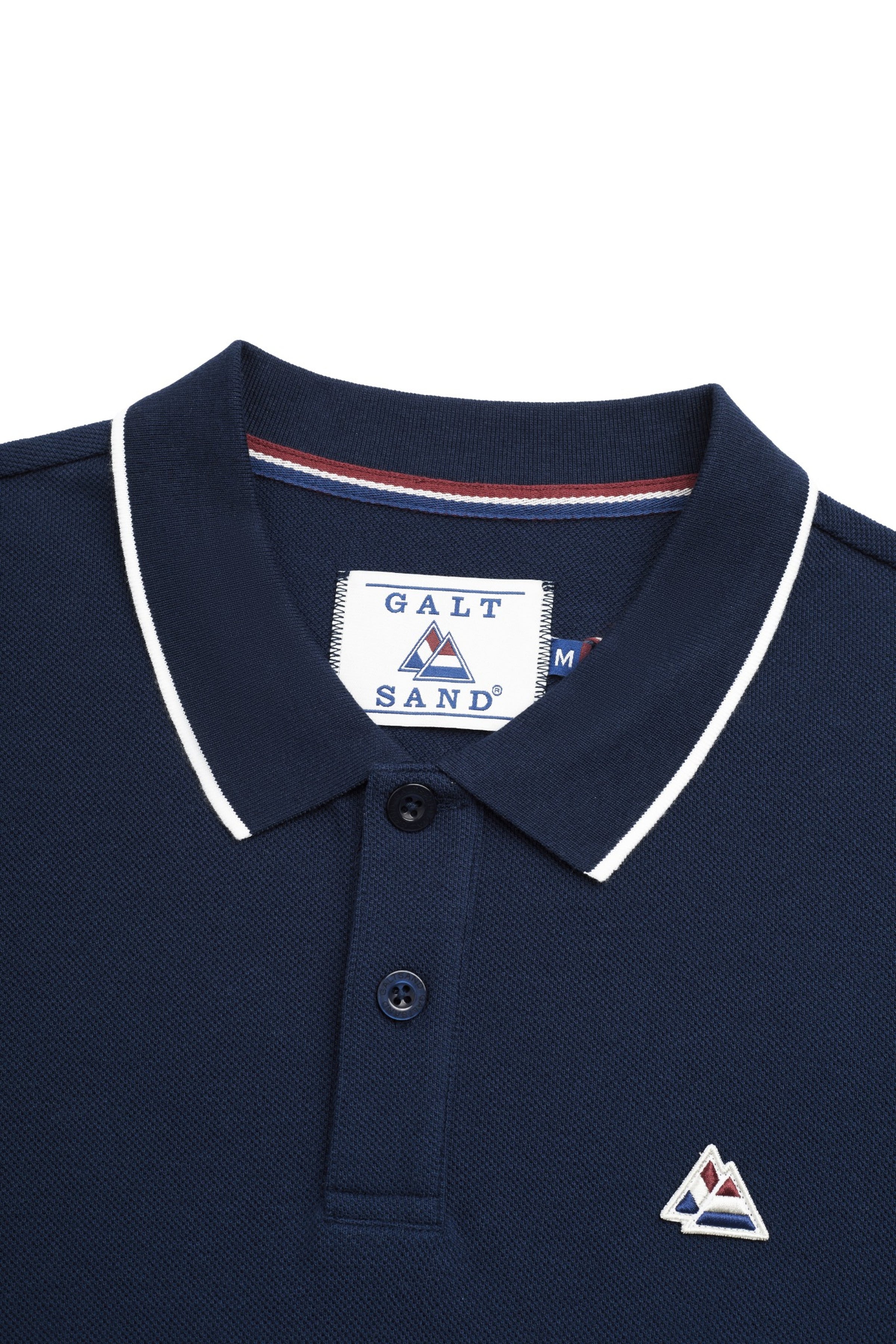 Danny Contrast Tipping Pique Polo