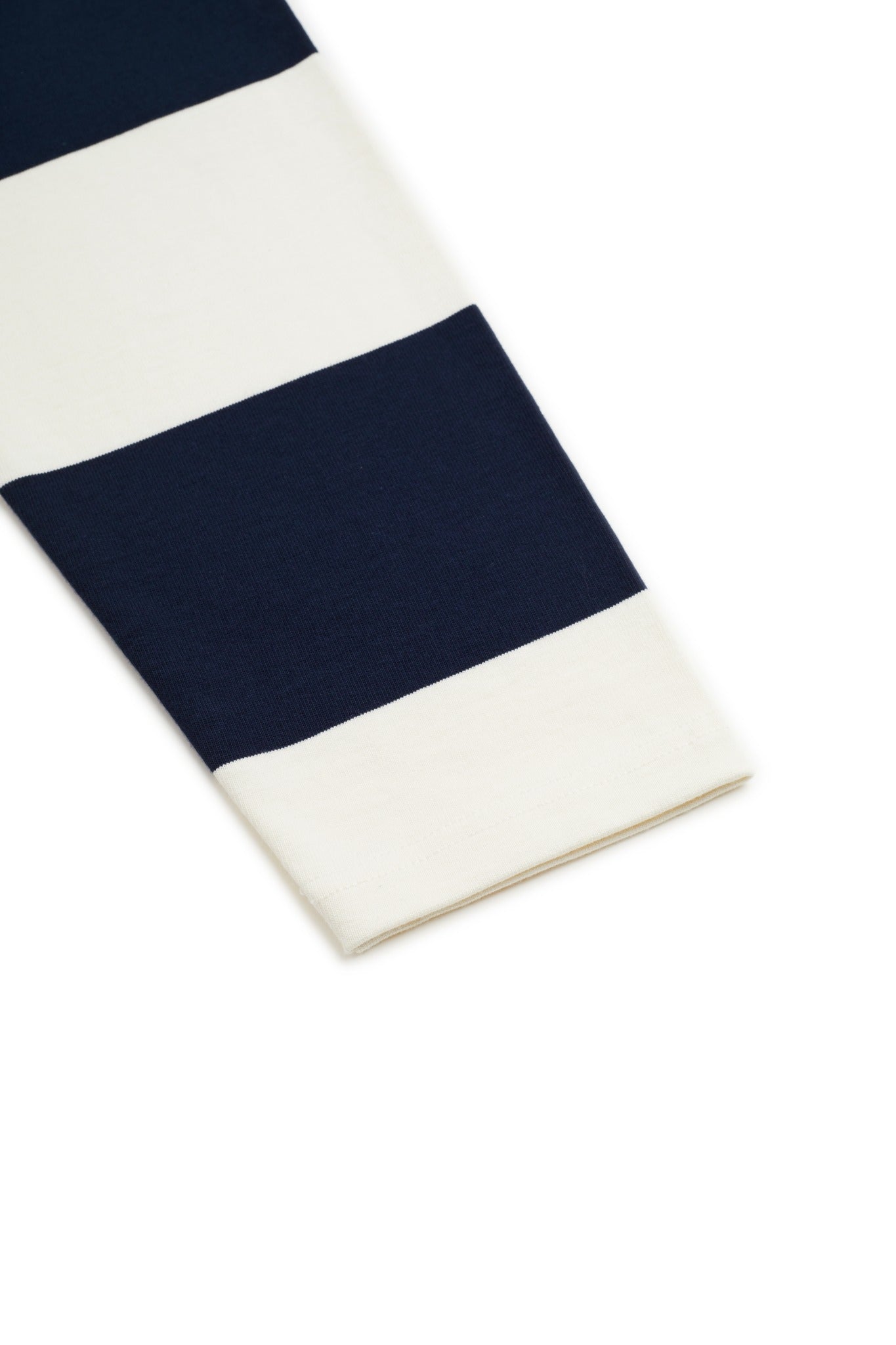 Galtsand Rugger Wide Stripe Rugby Polo in Navy