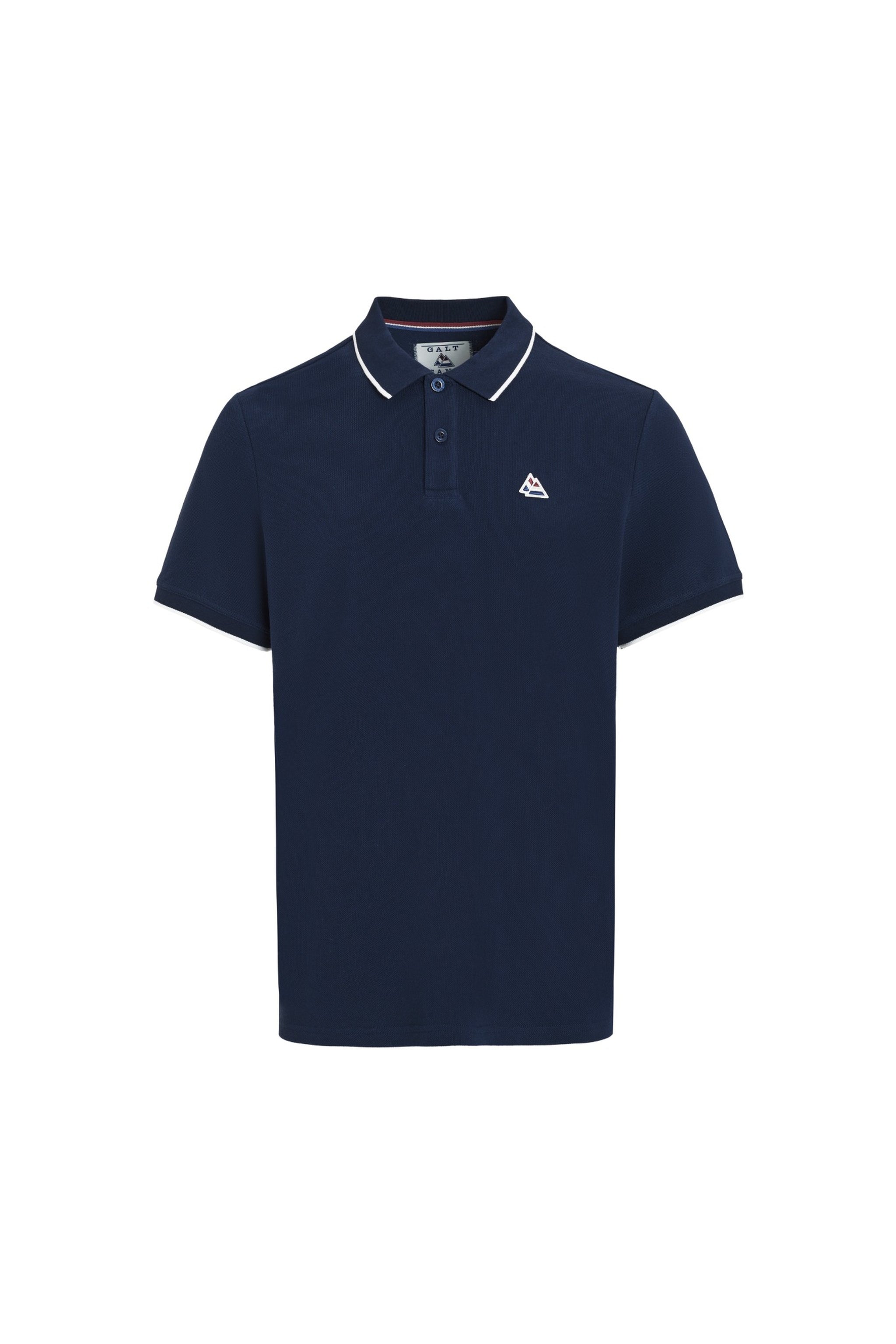 Danny Contrast Tipping Pique Polo
