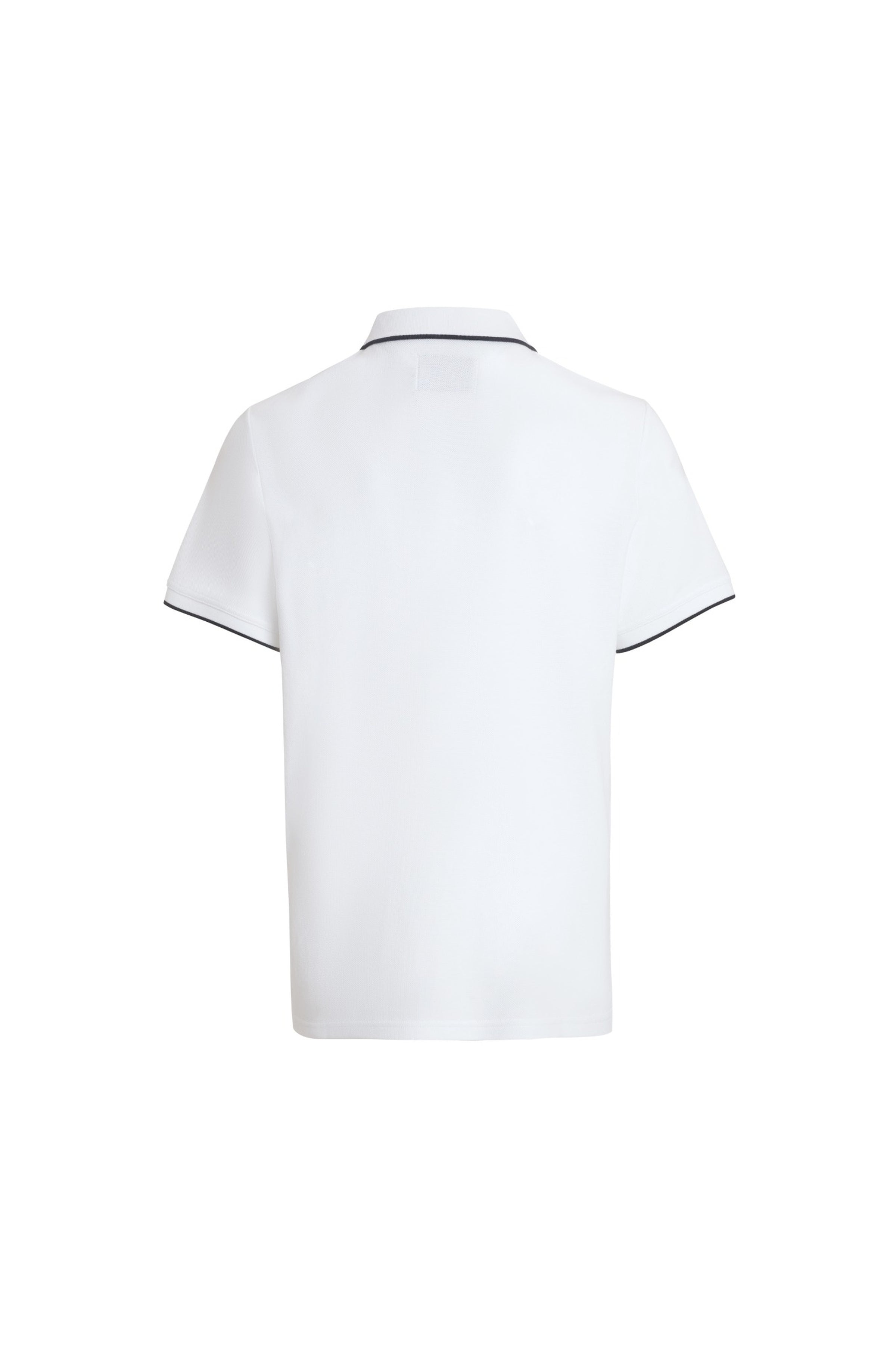 Danny Contrast Tipping Pique Polo
