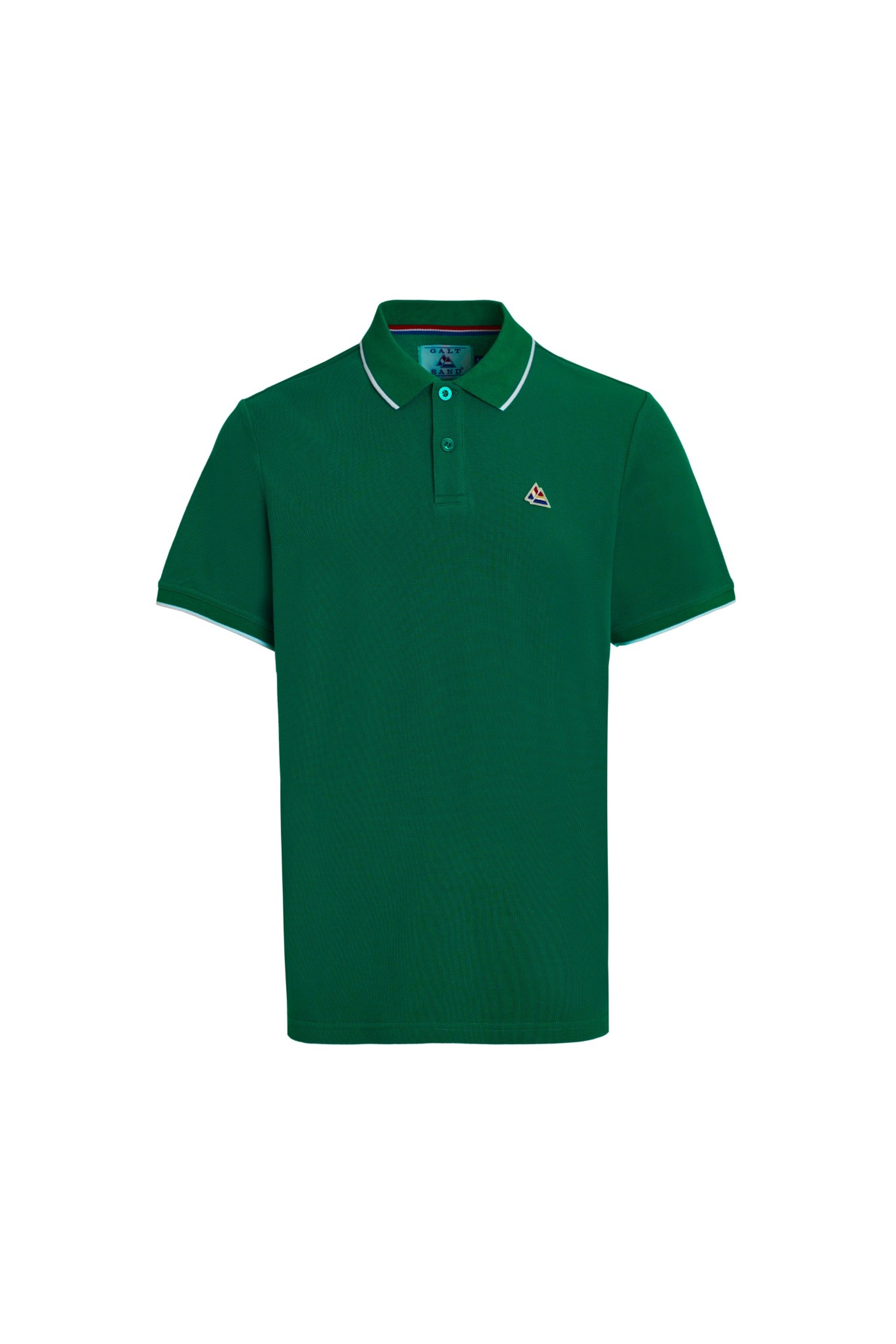 Danny Contrast Tipping Pique Polo
