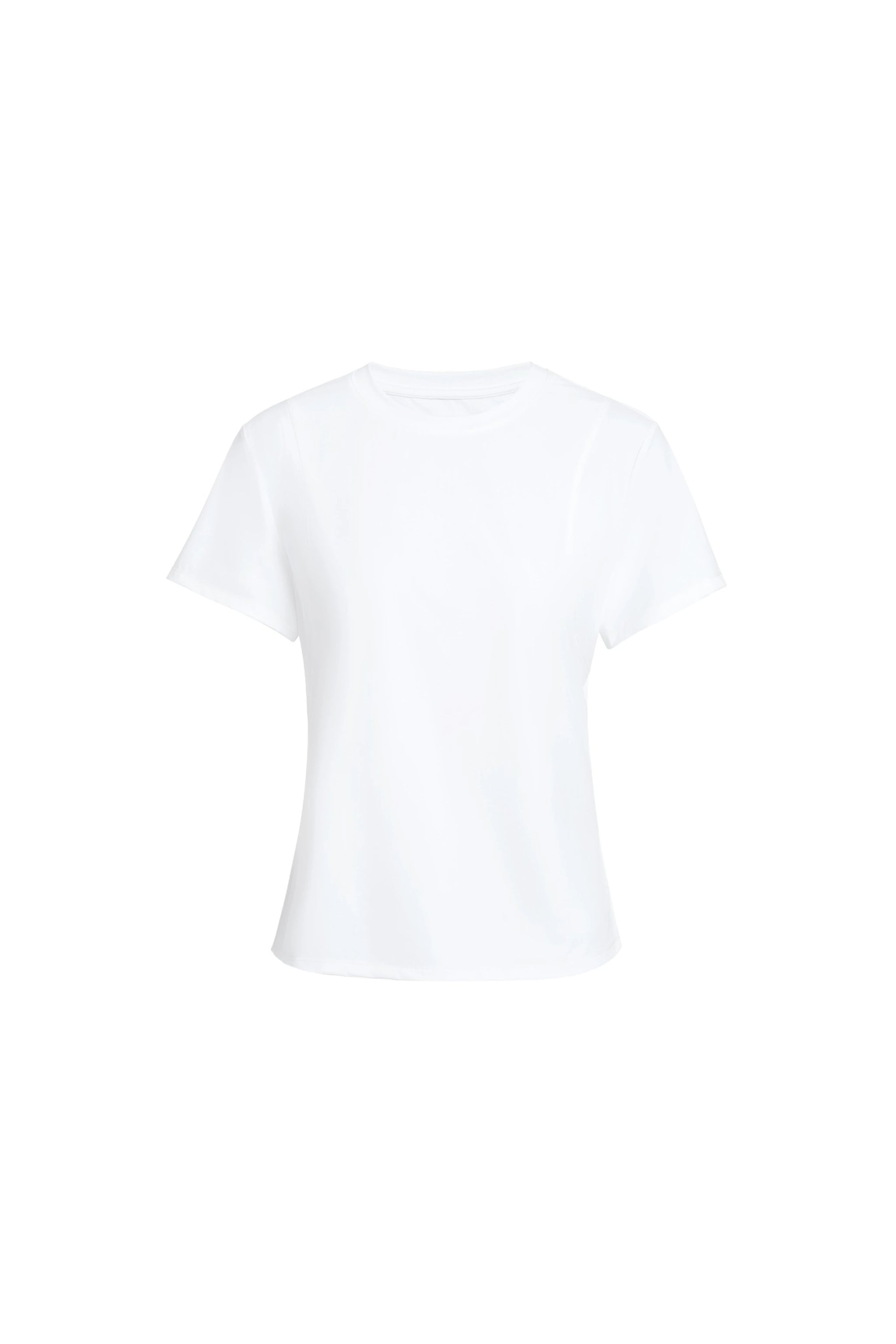Nicole T-Shirt With Stitched Details On Shoulders