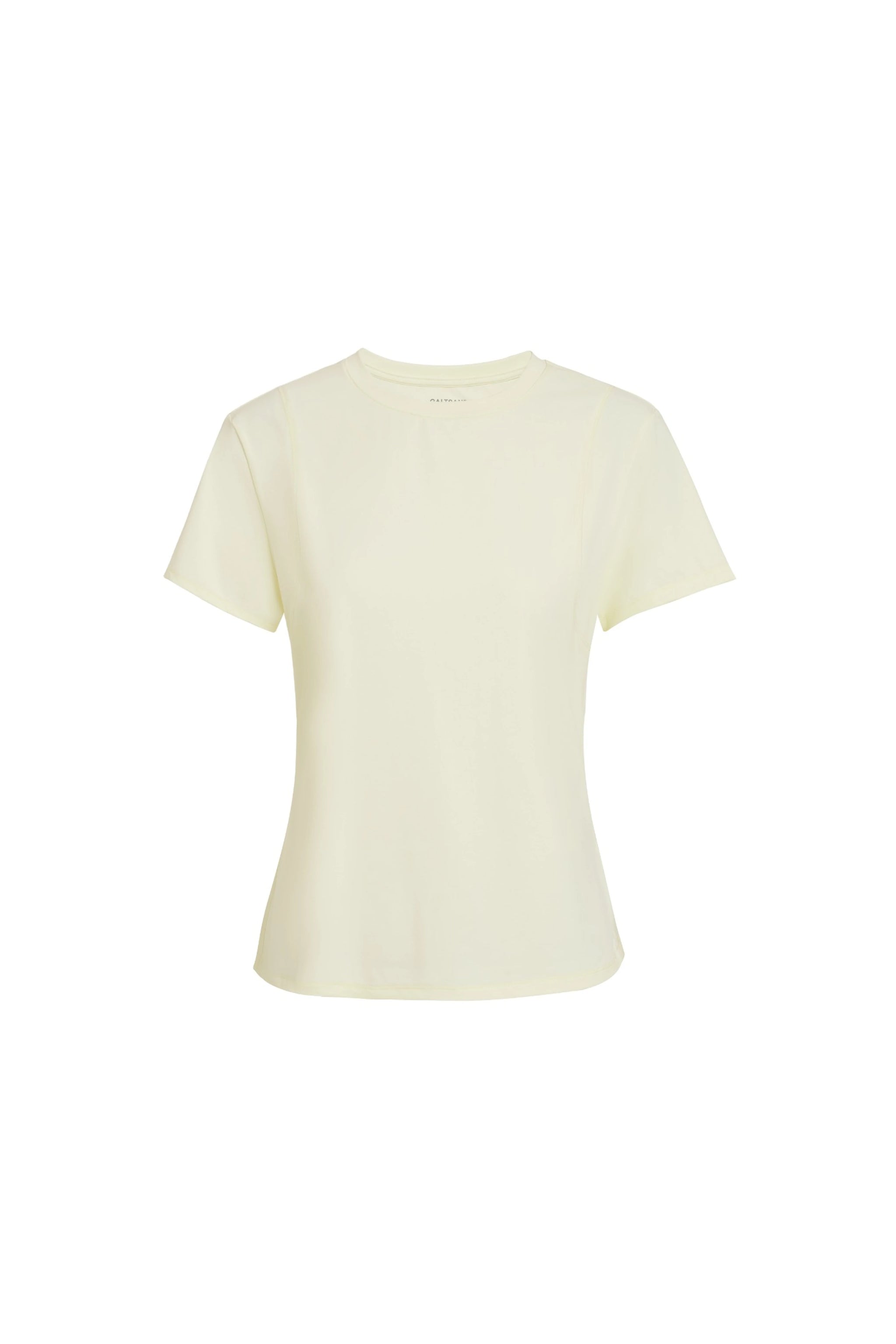 Nicole T-Shirt With Stitched Details On Shoulders