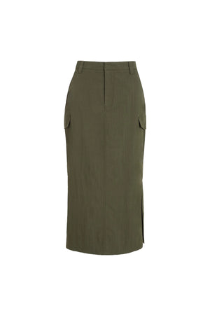 Coral Cargo Skirt