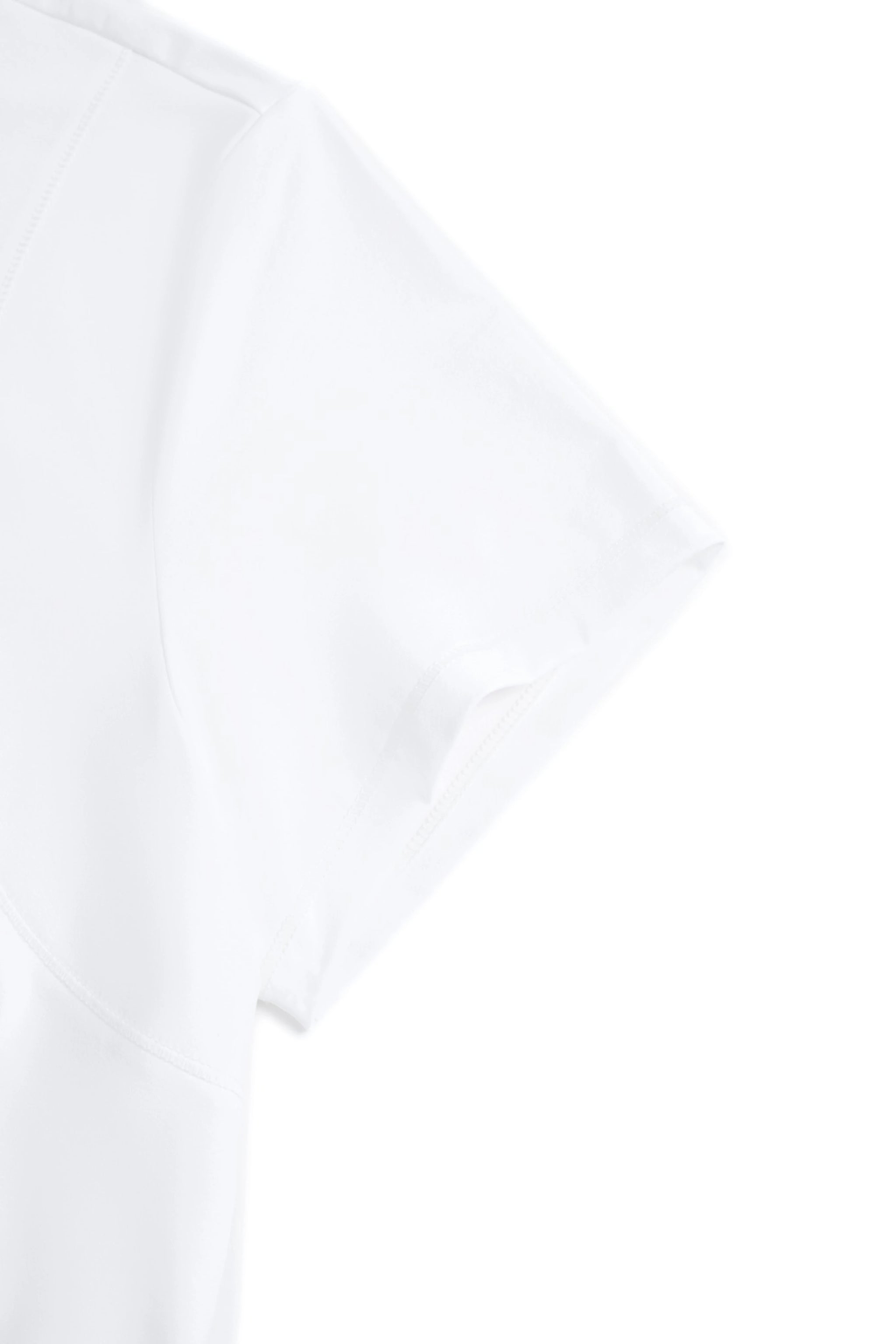 Nicole T-Shirt With Stitched Details On Shoulders
