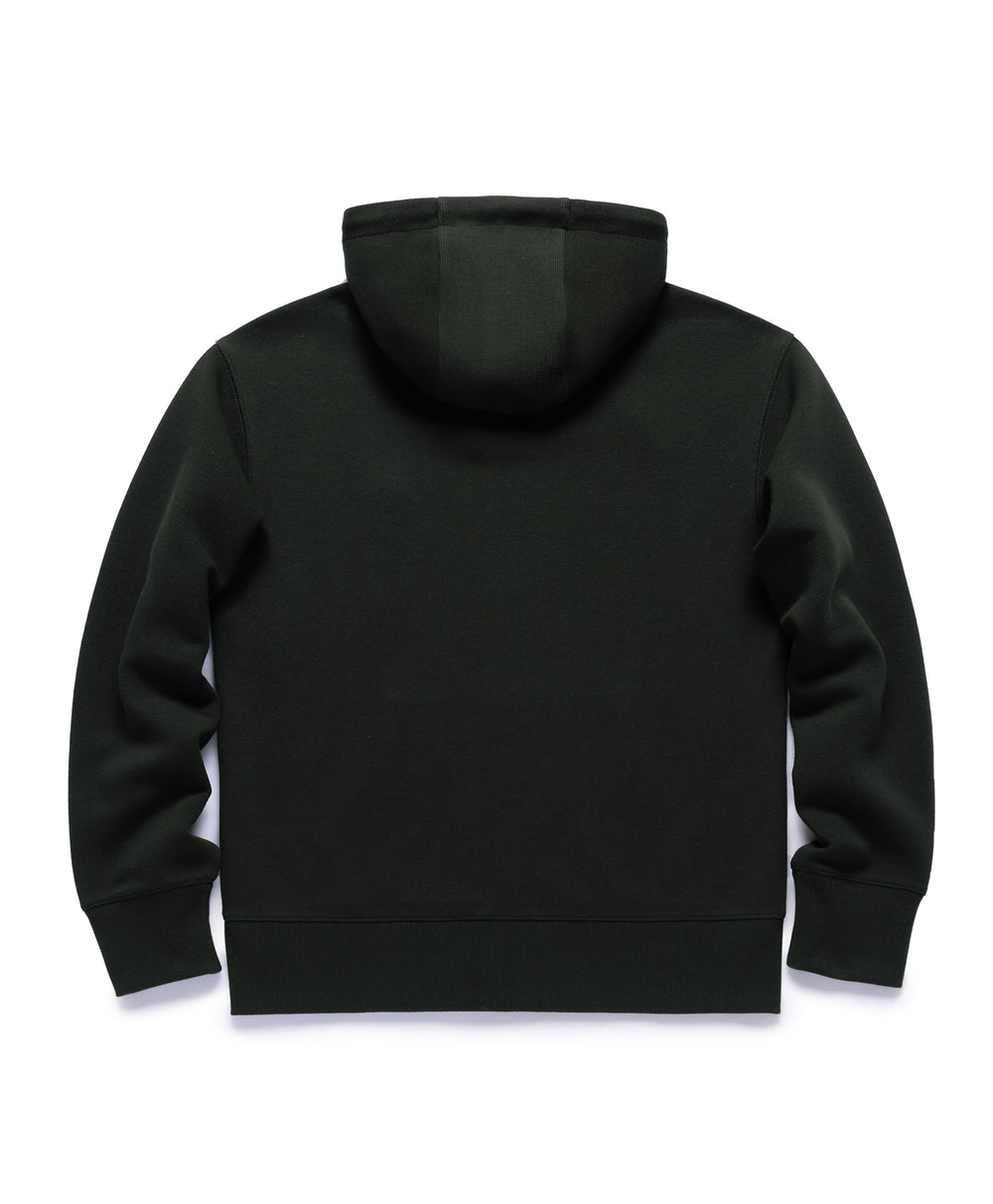 
                      
                        Pique Zip Front Hoodie
                      
                    