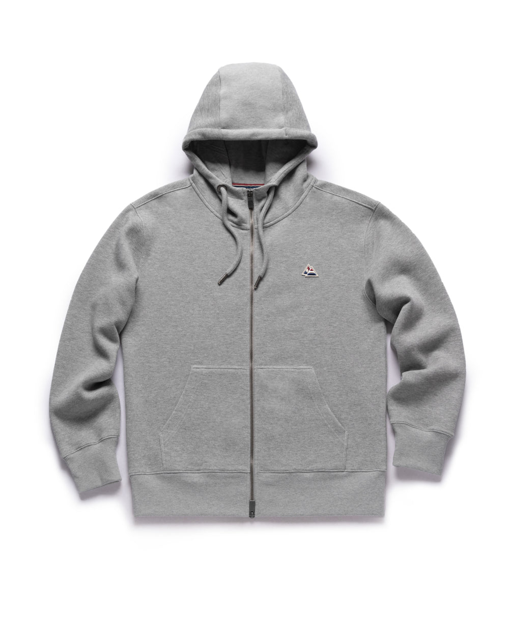 
                      
                        Pique Zip Front Hoodie
                      
                    