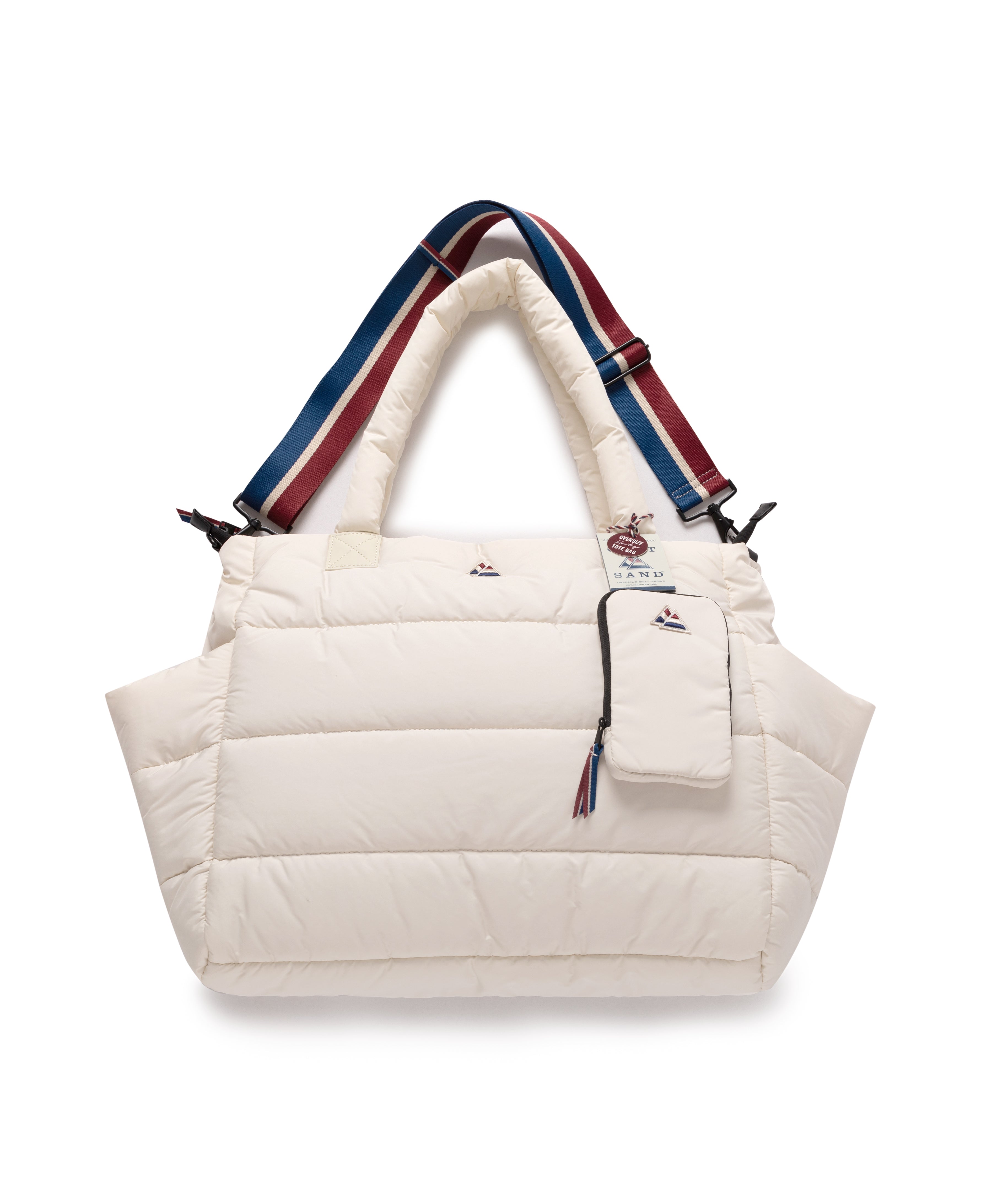 Oversize Super Tote Bag in Winter White