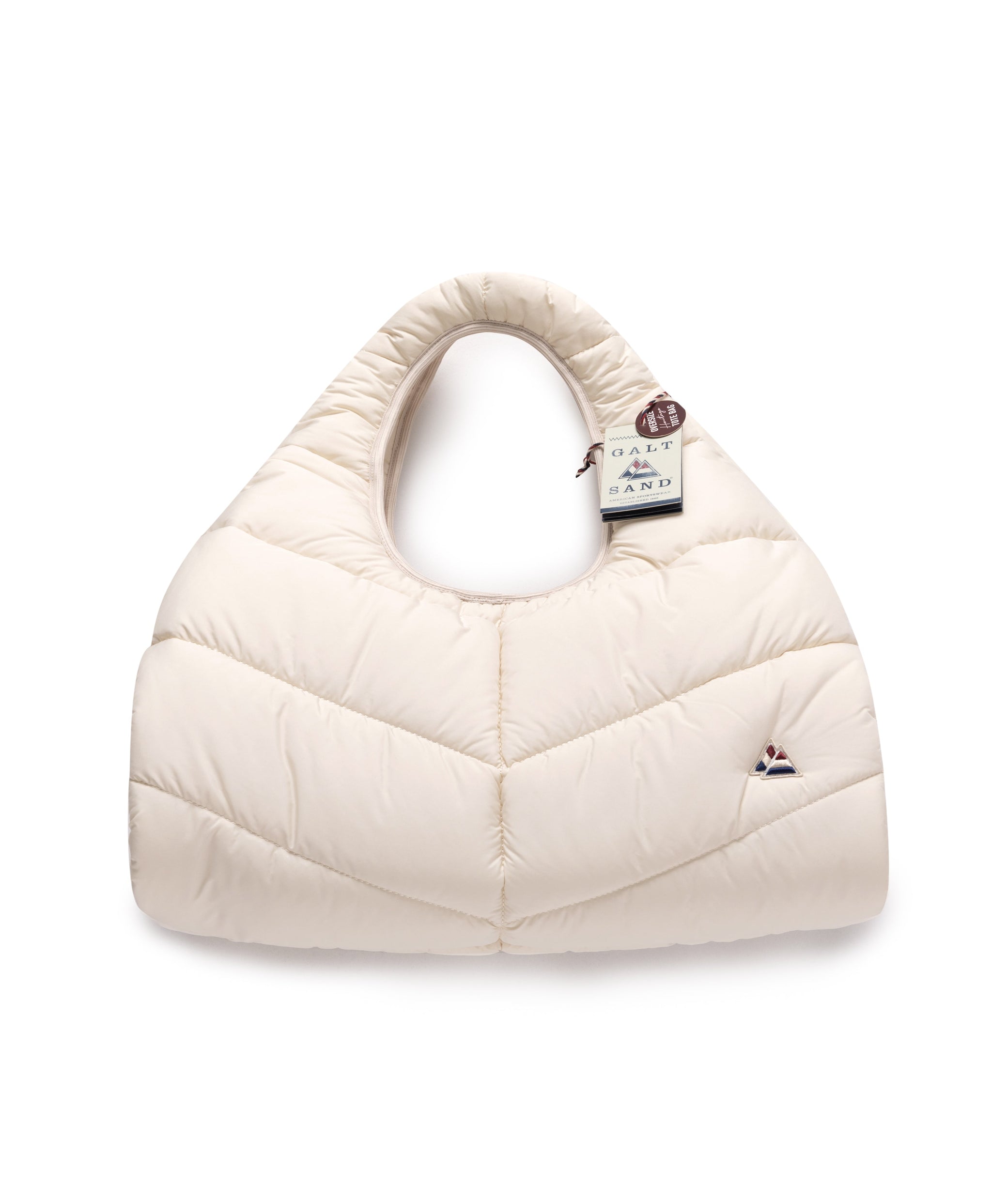 Sac matelassé oversize en croissant de lune