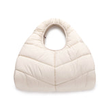 Half Moon Quilted Oversize Bag