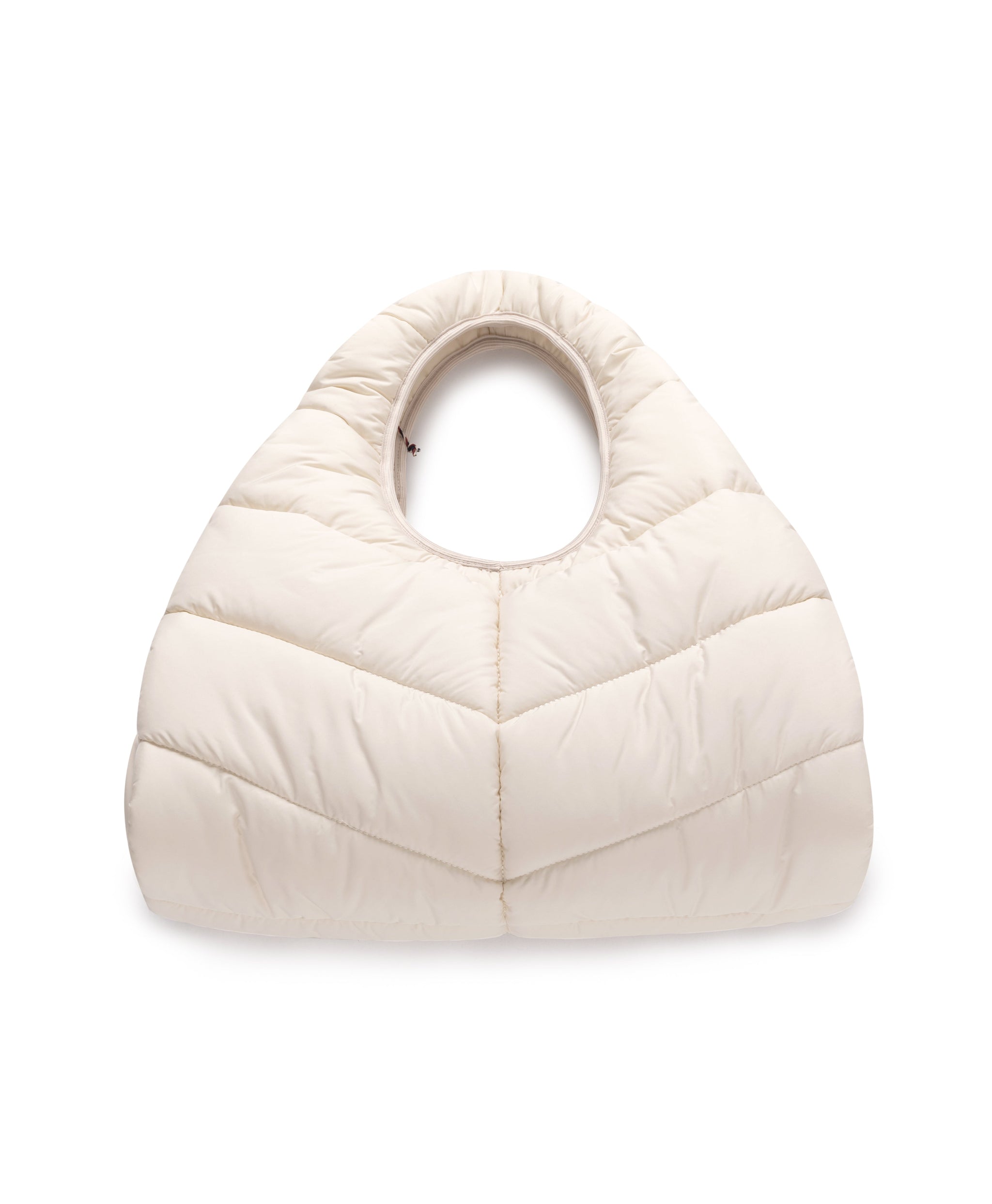 Sac matelassé oversize en croissant de lune
