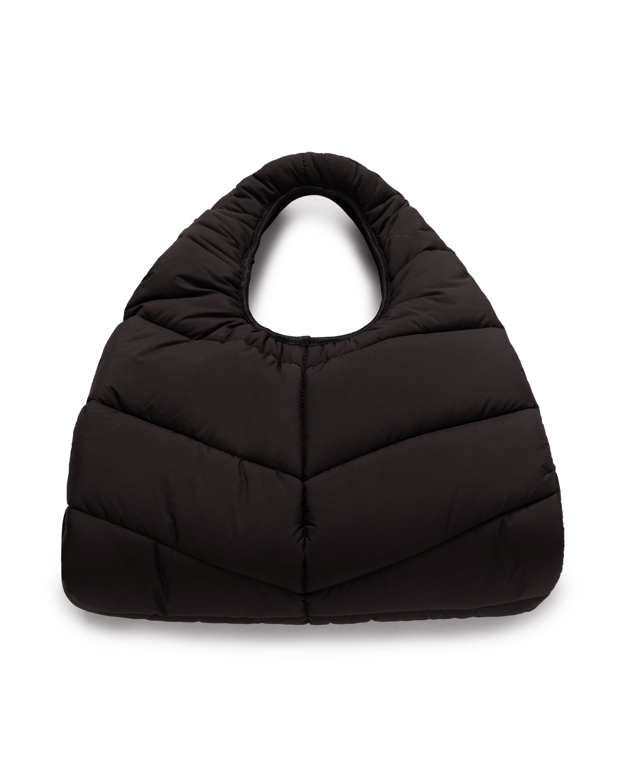Sac matelassé oversize en croissant de lune