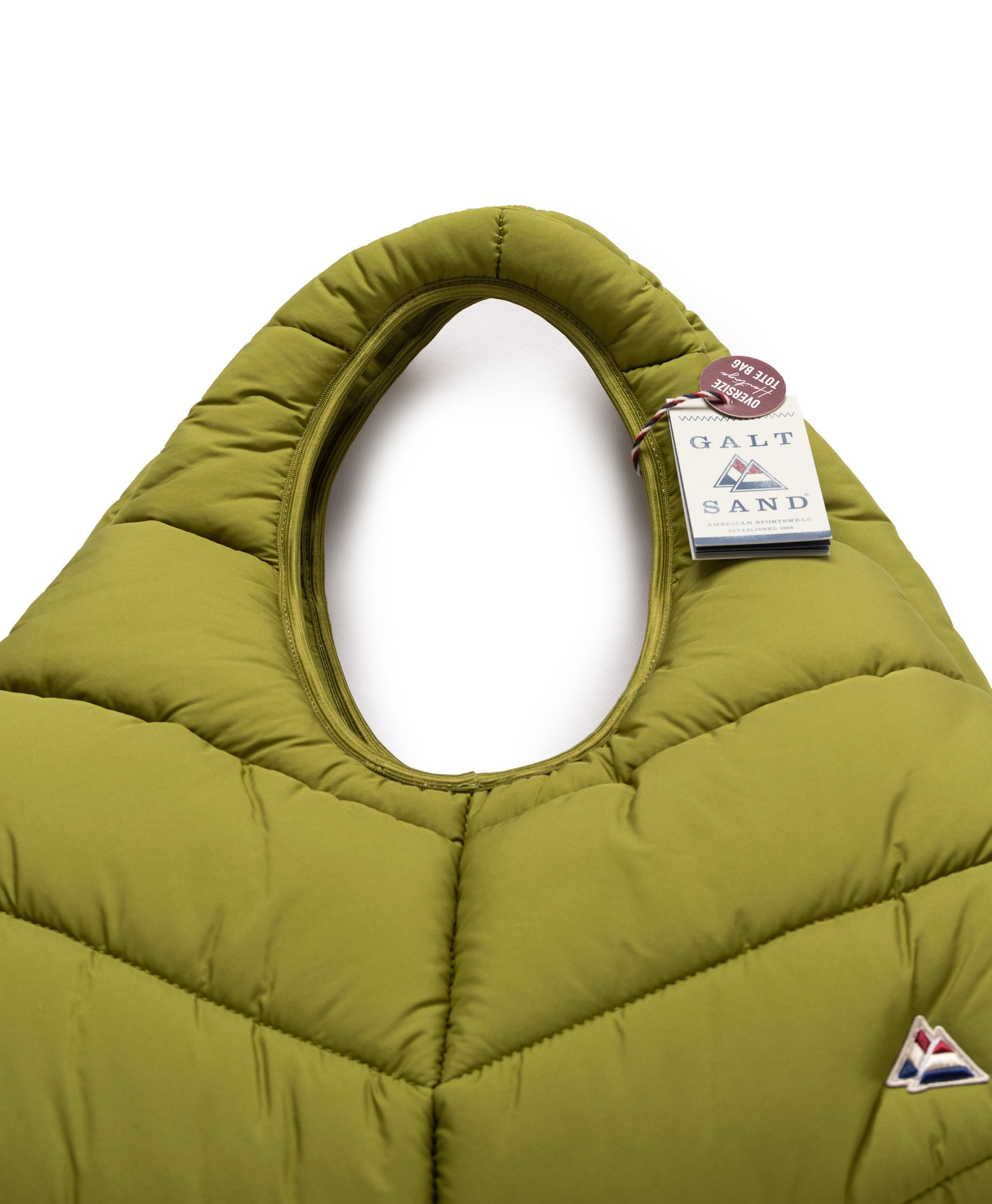 Sac matelassé oversize en croissant de lune