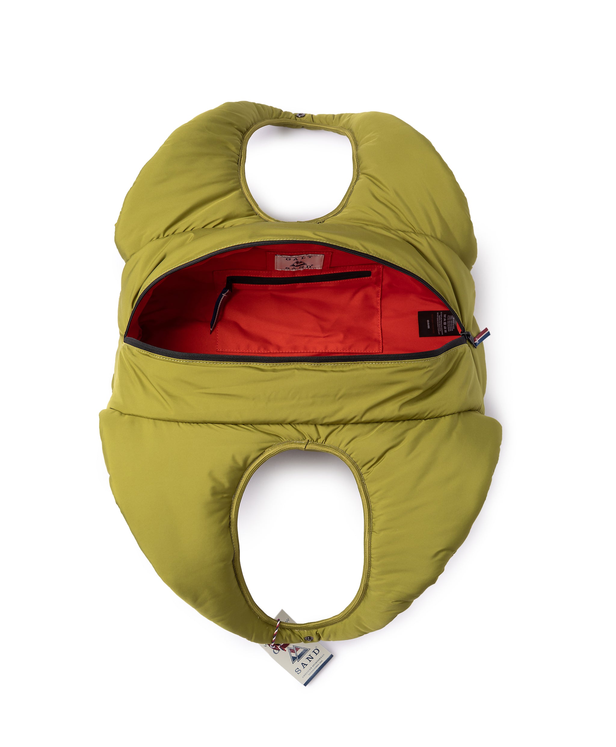 Sac matelassé oversize en croissant de lune