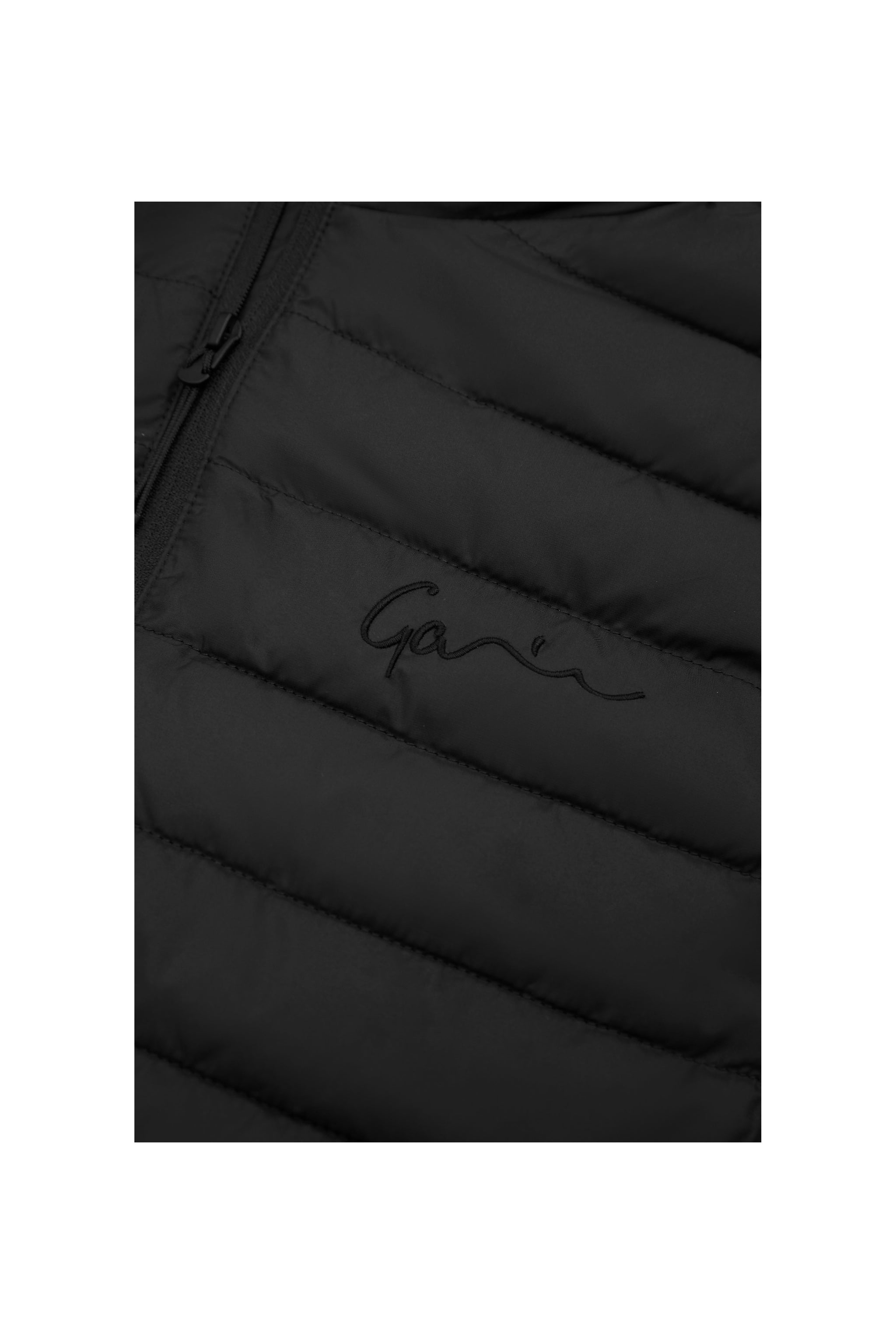 Galtsand Black Puffer Vest