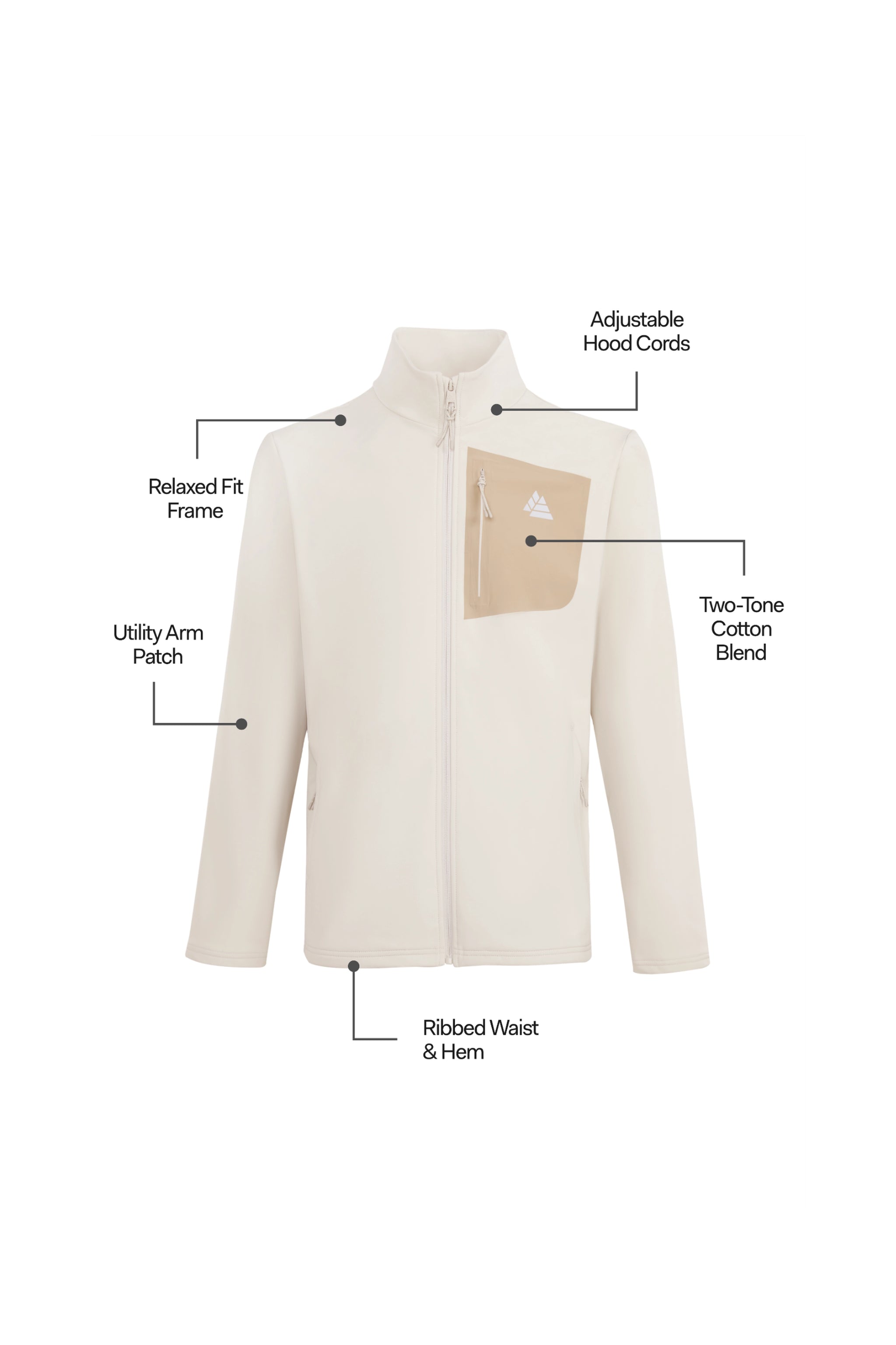 Veste d'intervention mi-couche tout terrain