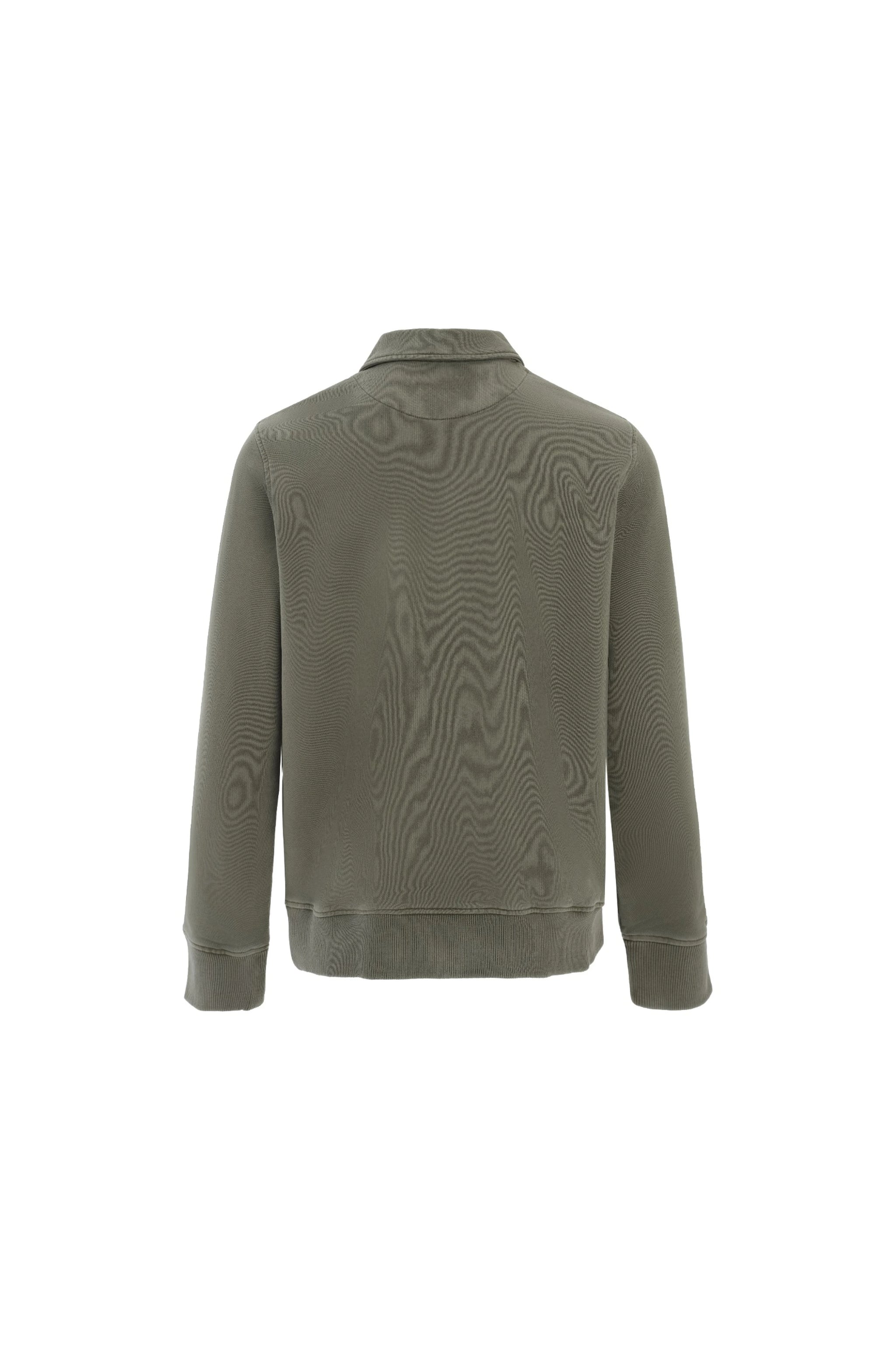 Patrick Garment Dye Shirt Collar Quarter Zip
