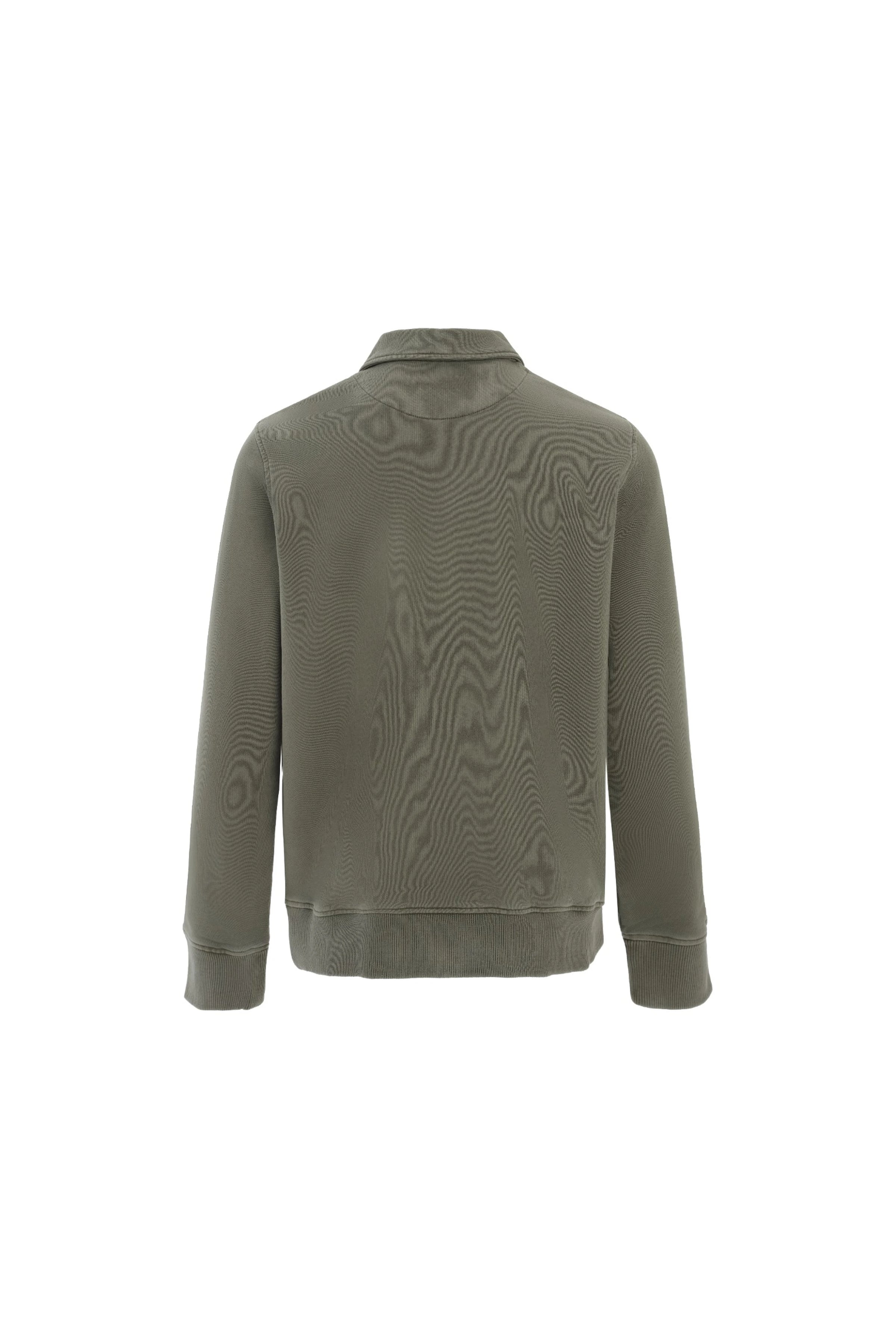 Patrick Garment Dye Shirt Collar Quarter Zip