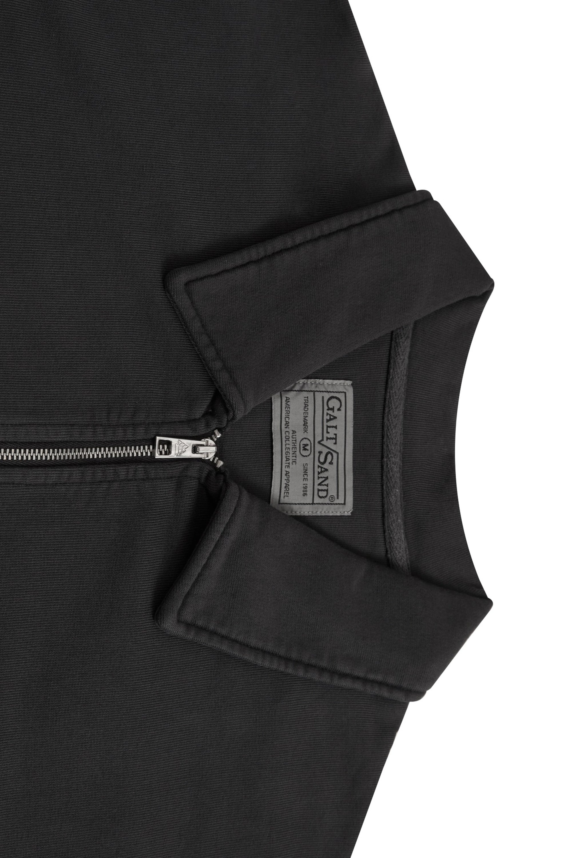 Patrick Garment Dye Shirt Collar Quarter Zip
