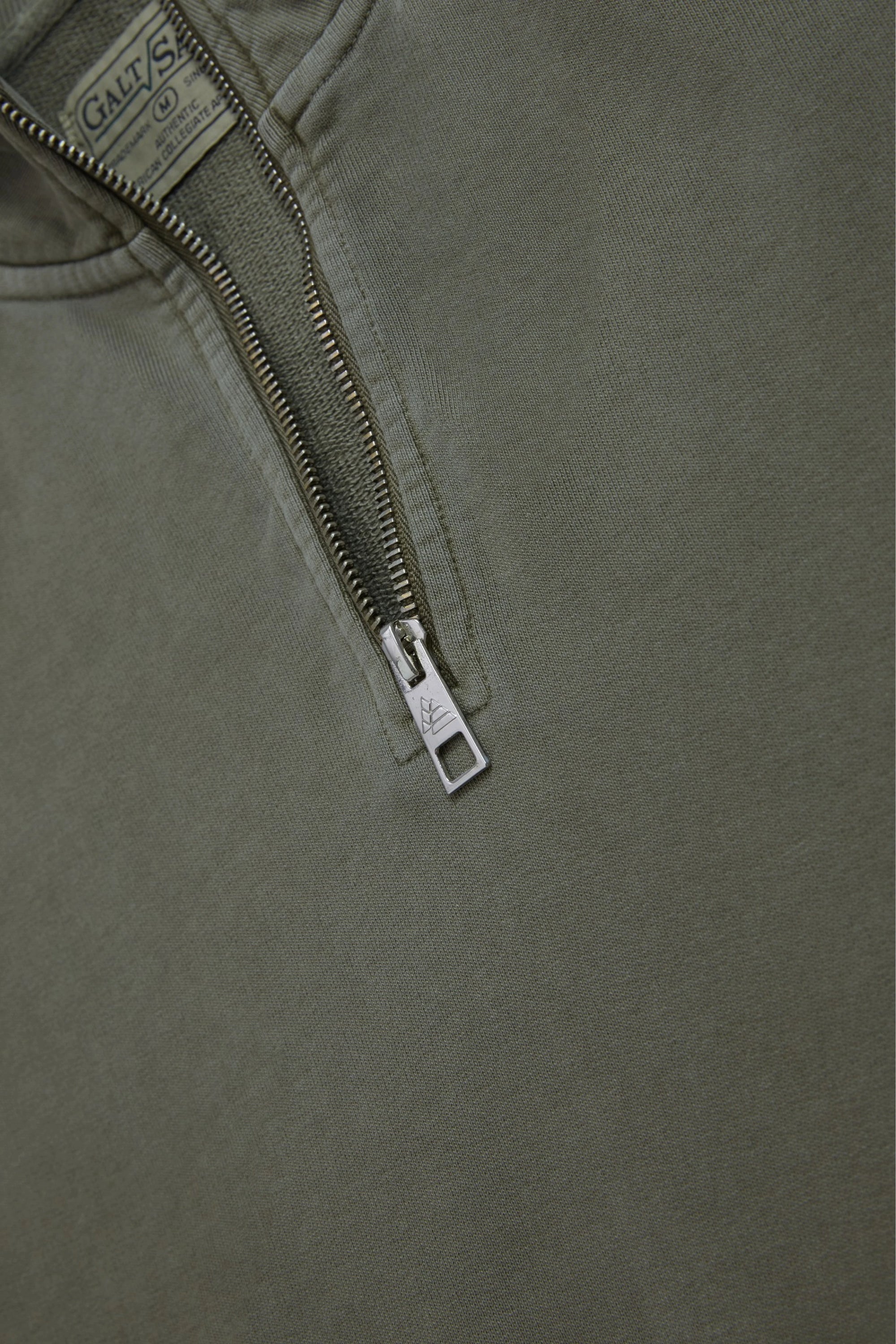 Garment-Dyed Quarter Zip
