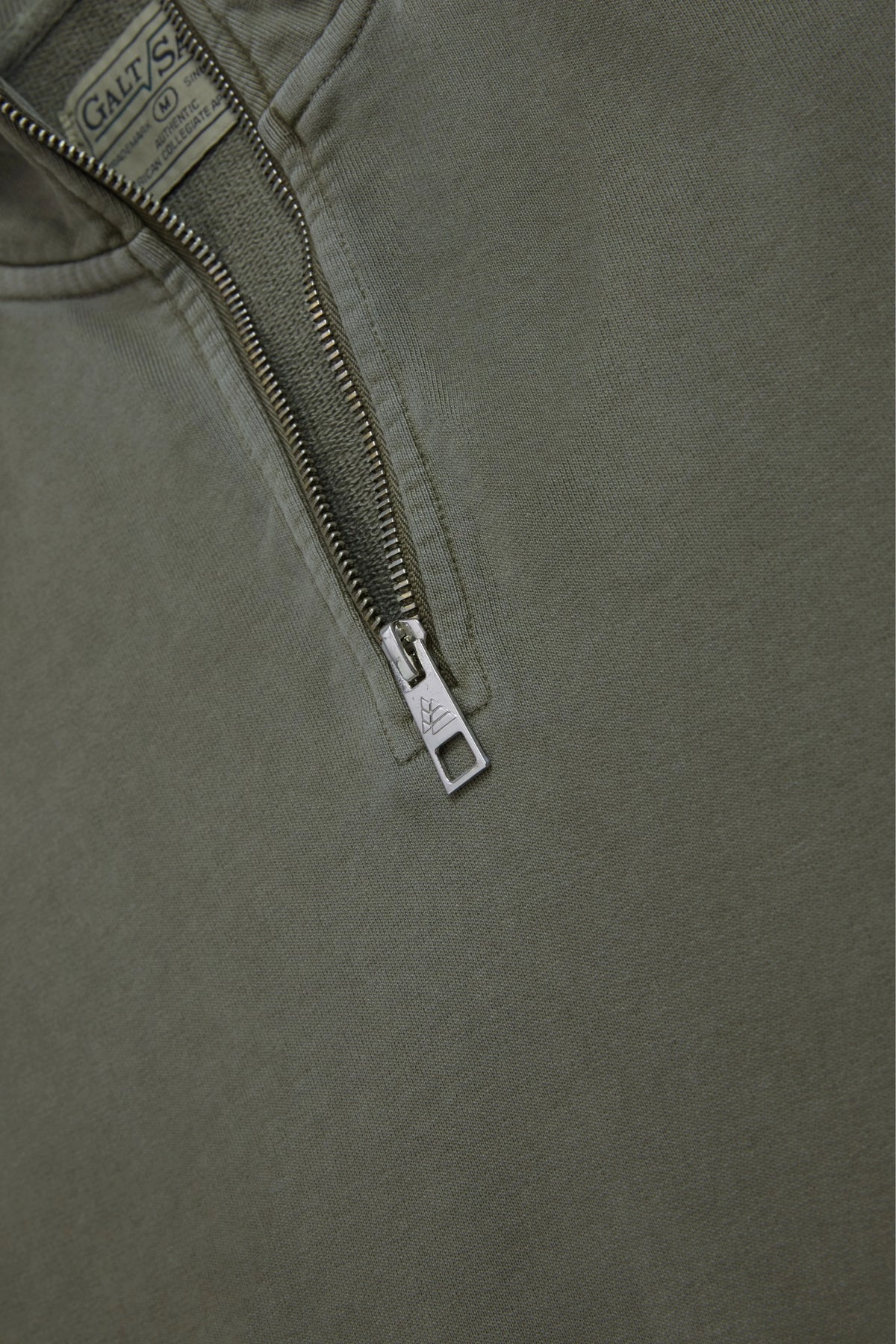 Garment-Dyed Quarter Zip