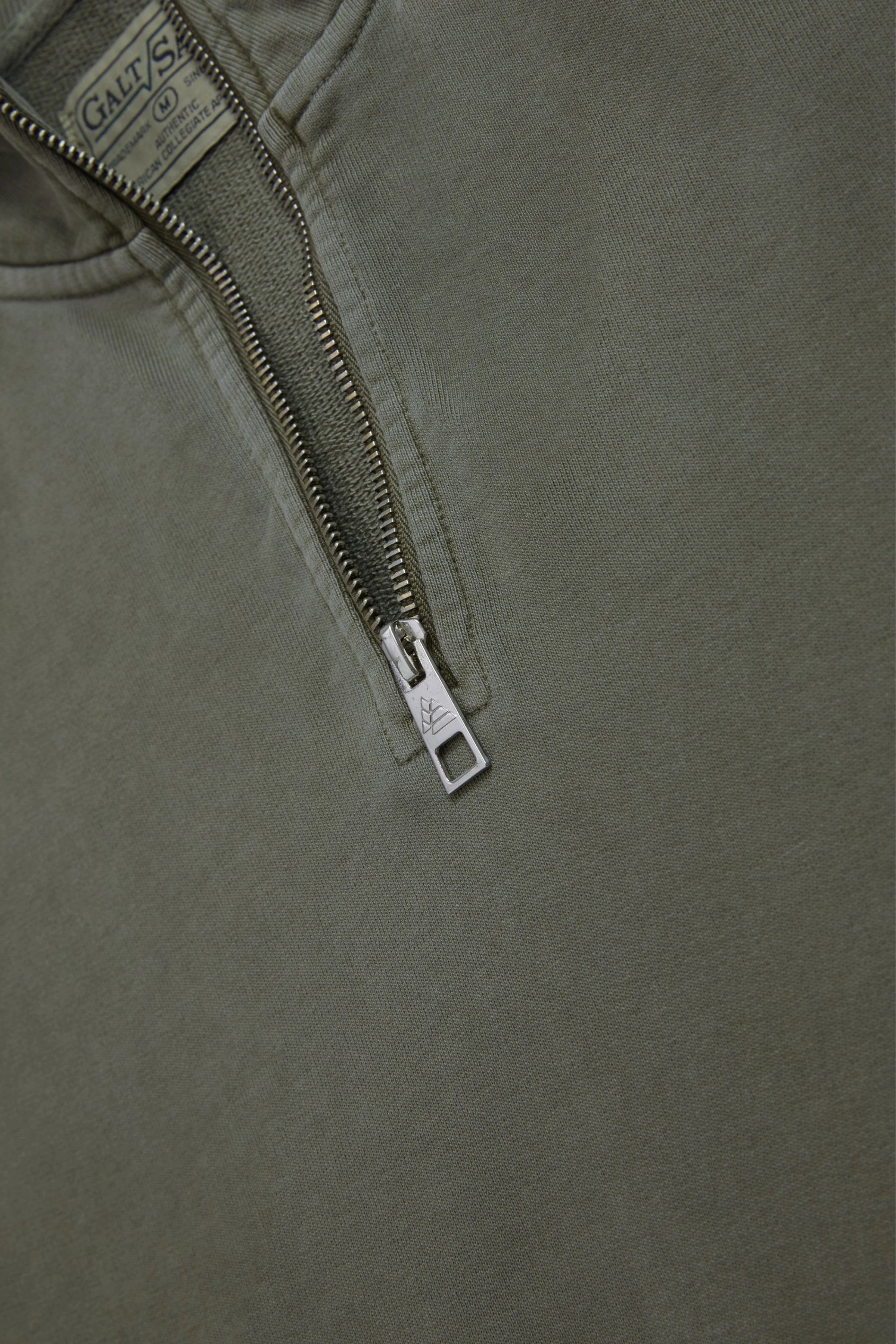 Garment-Dyed Quarter Zip