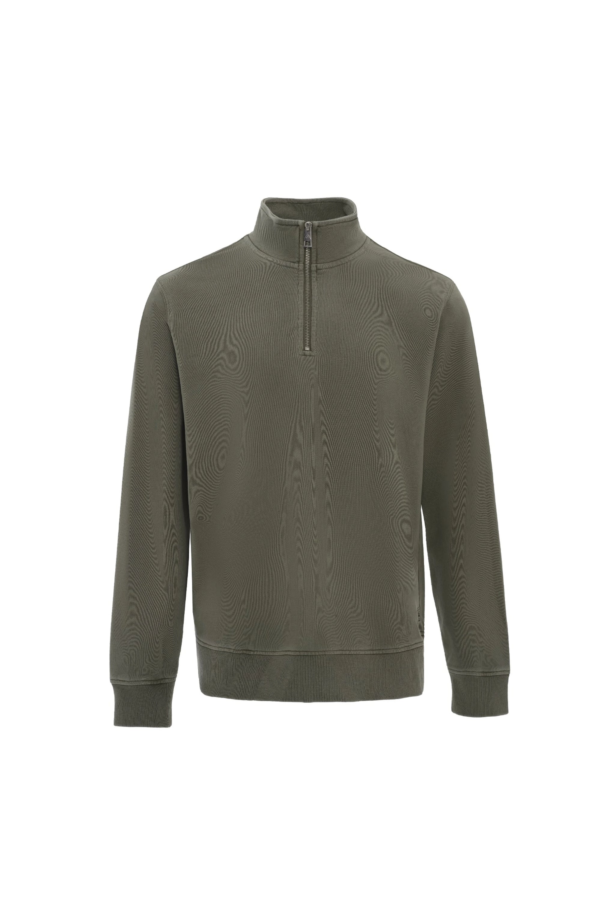 Garment-Dyed Quarter Zip