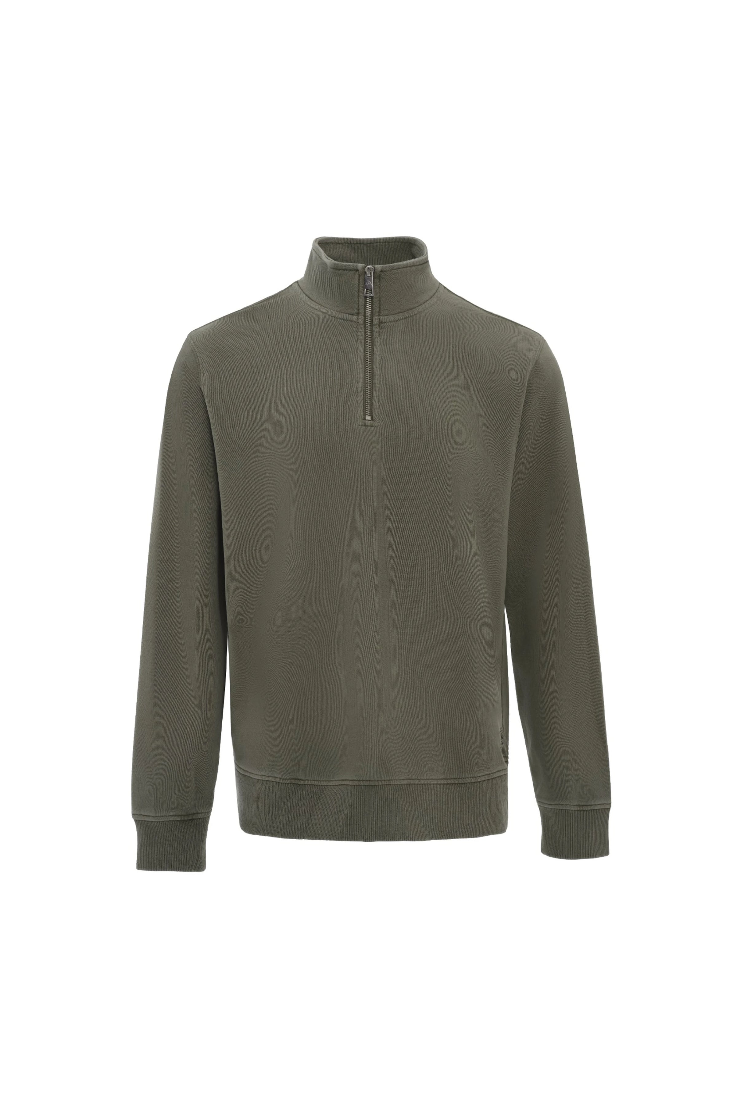 Garment-Dyed Quarter Zip
