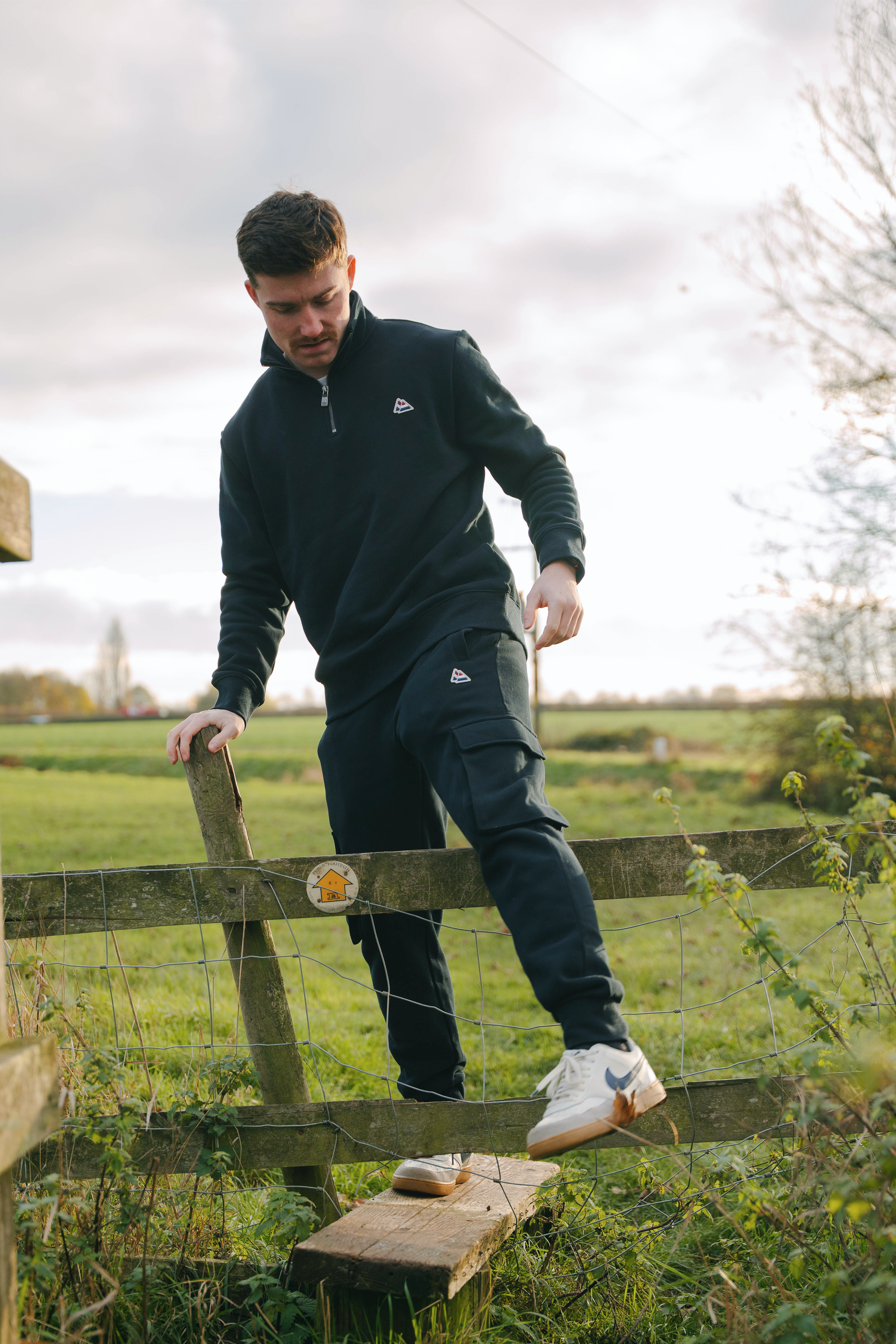 Galtsand Heritage Quarter Zip Sweater