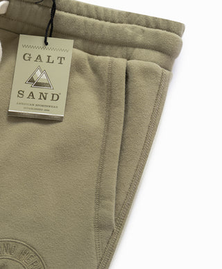 Washed Jogger In Faded Army