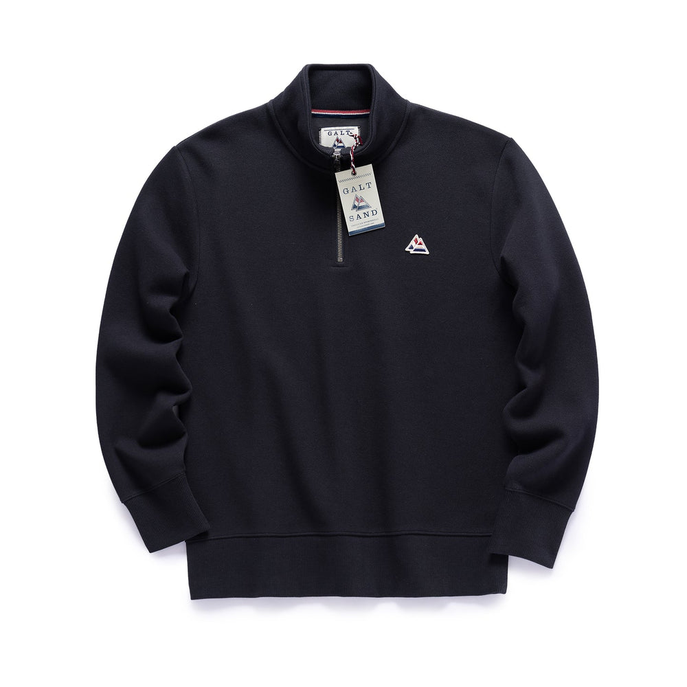 
                      
                        Pique Quarter Zip Set In Dark Navy
                      
                    